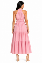 Vestido Longo Feminino Luisa Elegância Natural