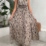 Vestido Mavi Curto Branco Assimétrico com Gola Alta