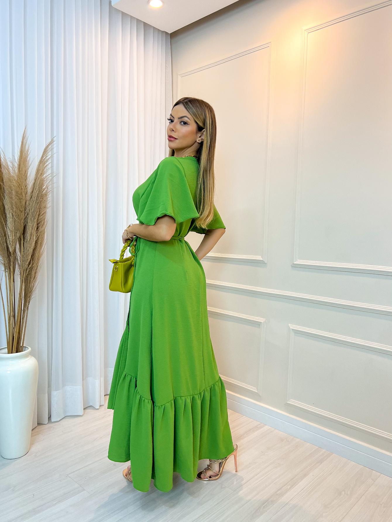 Vendedor Indicado
Vestido Feminino Transpassado liso