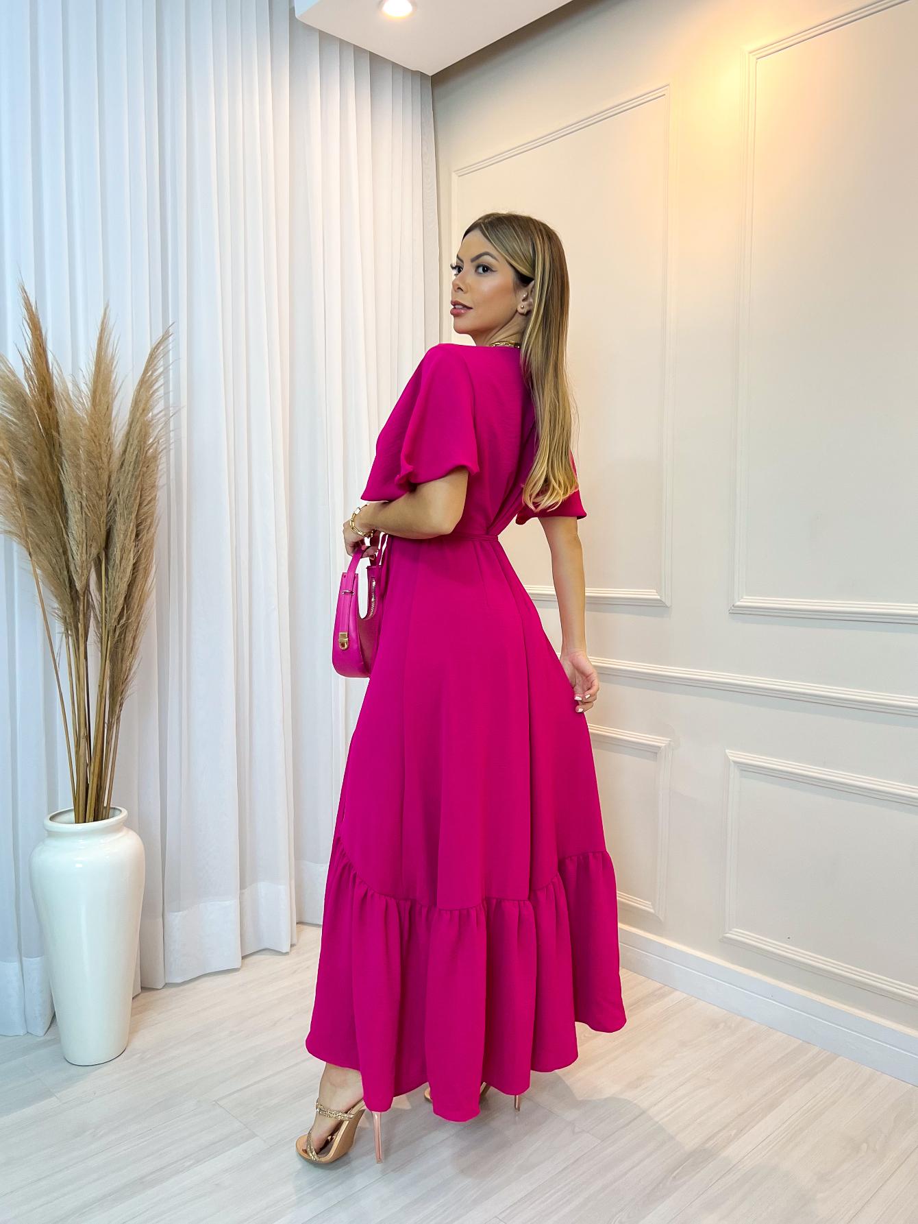 Vendedor Indicado
Vestido Feminino Transpassado liso