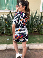 Vendedor Indicado
Vestido feminino vestido camisetão vestidos blusão feminino tshirt plus size vestido feminino t-shirt