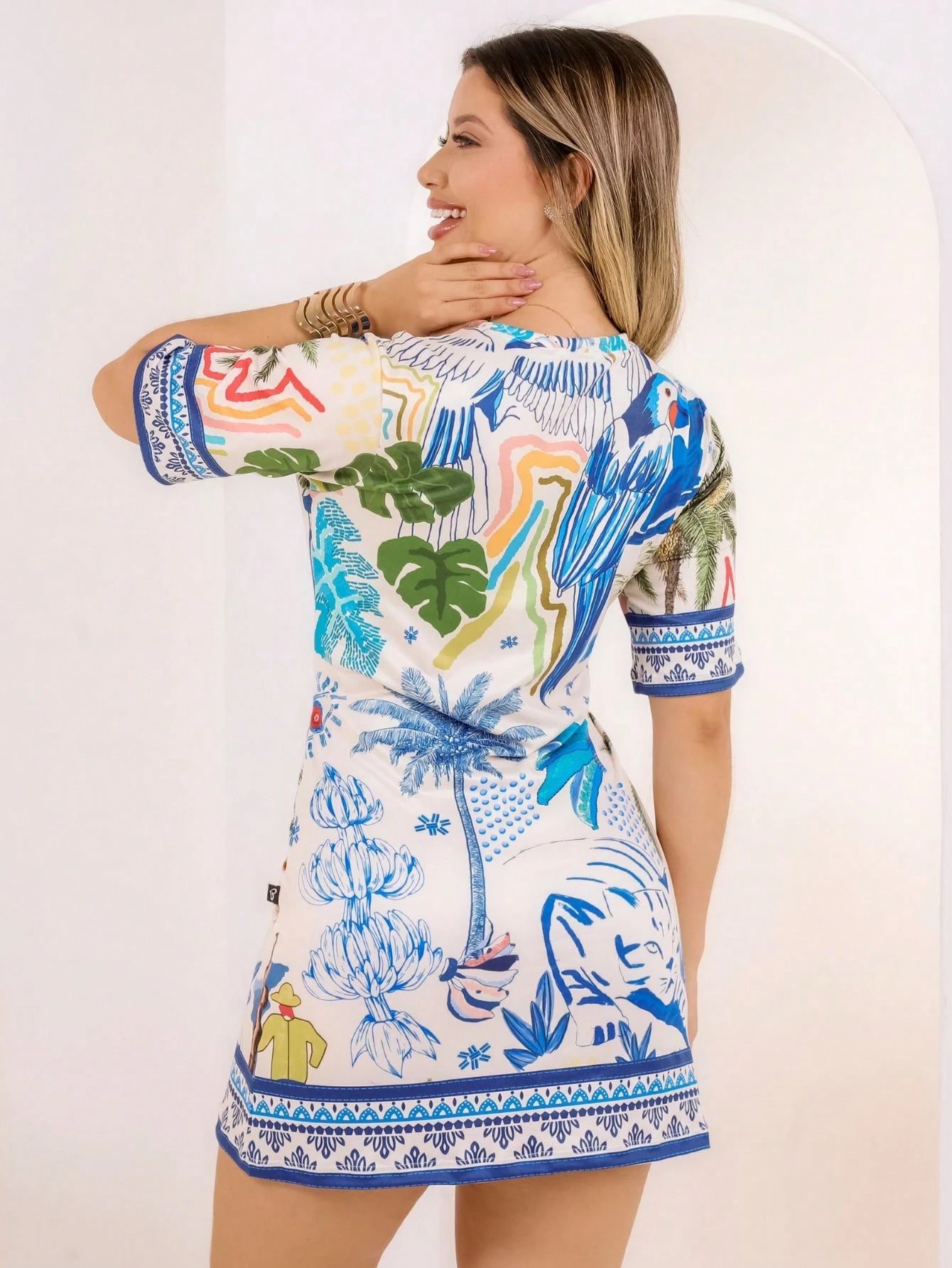 Vendedor Indicado
Vestido feminino vestido camisetão vestidos blusão feminino tshirt plus size vestido feminino t-shirt