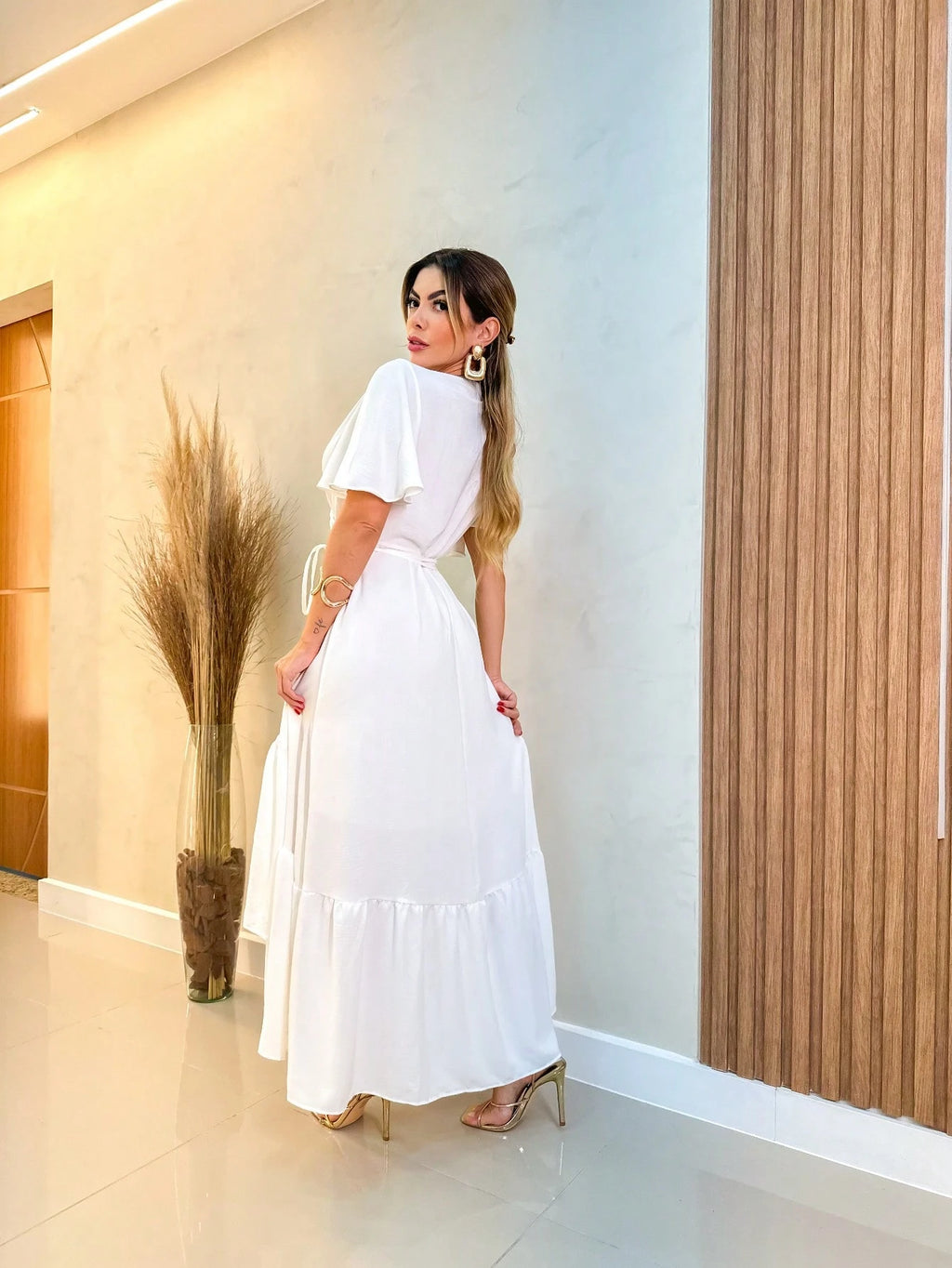 Vendedor Indicado
Vestido Feminino Transpassado liso