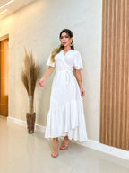 Vendedor Indicado
Vestido Feminino Transpassado liso