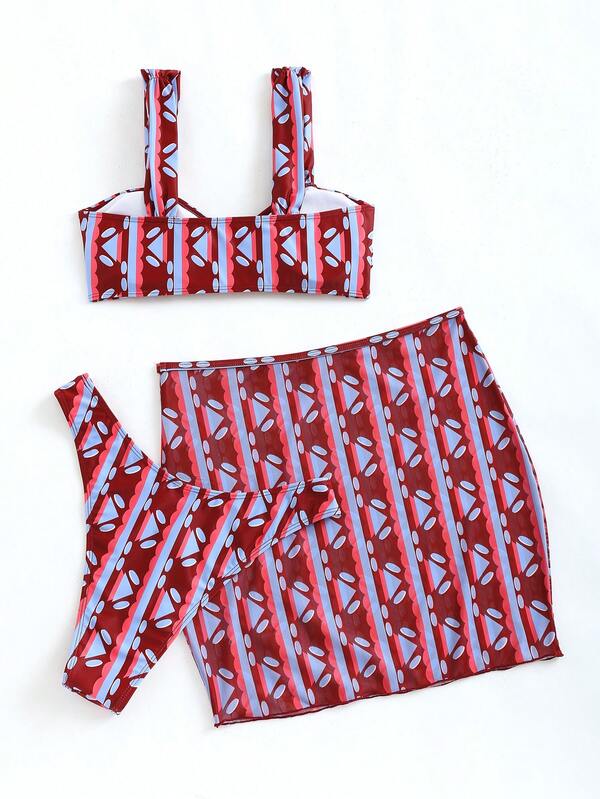 Conjunto Biquíni Maíra Sunset 3 Peças