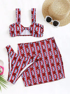 Conjunto Biquíni Maíra Sunset 3 Peças