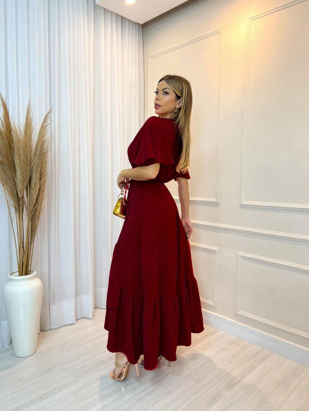 Vendedor Indicado
Vestido Feminino Transpassado liso