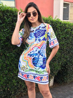 Vendedor Indicado
Vestido feminino vestido camisetão vestidos blusão feminino tshirt plus size vestido feminino t-shirt