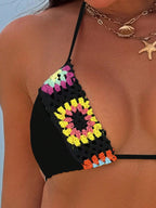 Biquíni Floral Halter Elegance