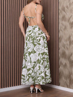 Vendedor Indicado
Vestido Longo Alça Com Bojos Vazado Novo Verâo Moda