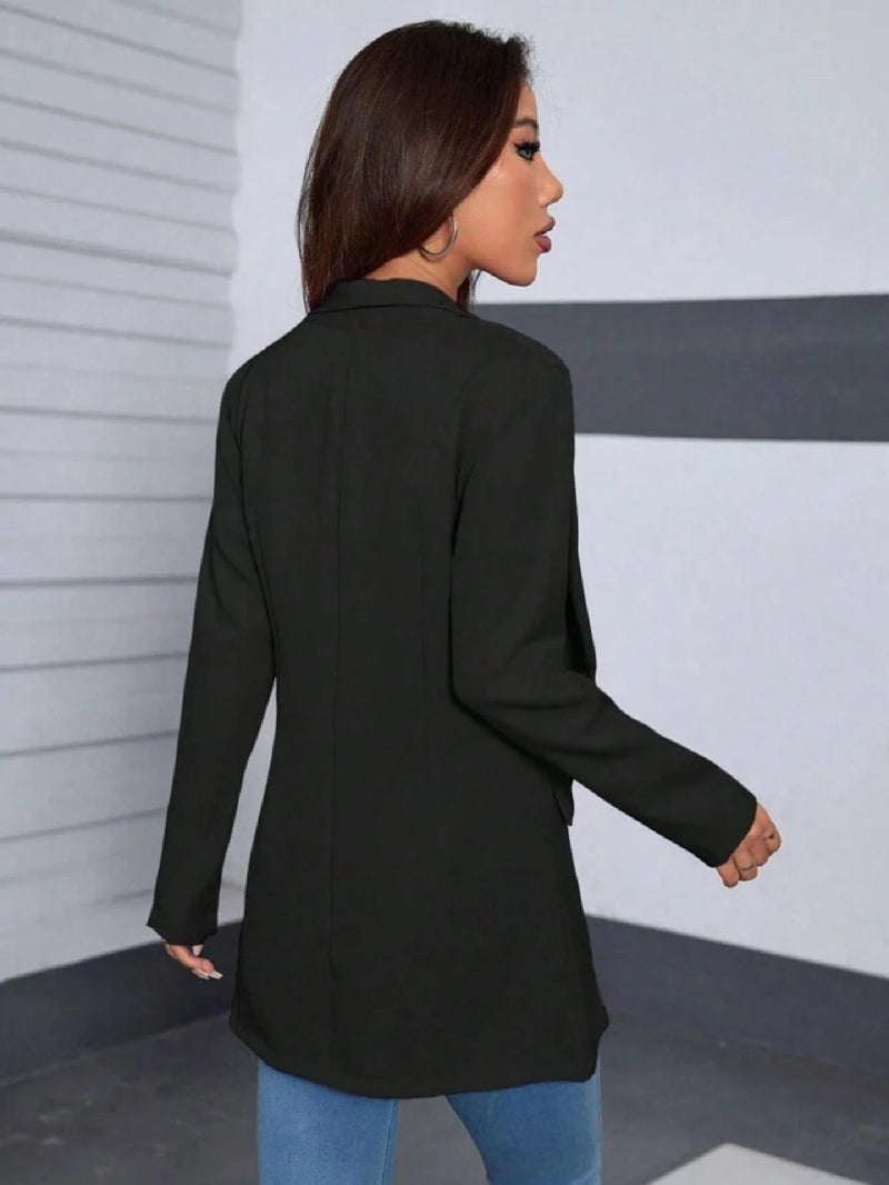 BLAZER FEMININO ALFAIATARIA CASAQUINHO SOCIAL MODA FEMININA manga longa PLUS SIZE