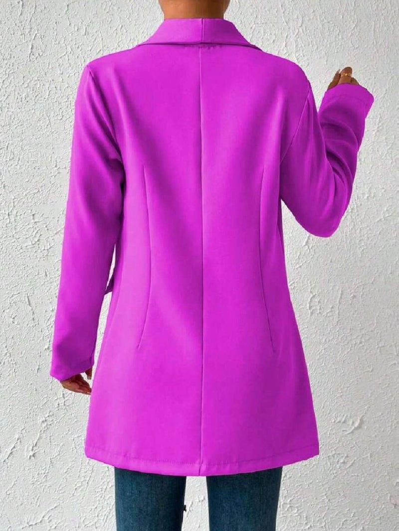 BLAZER FEMININO ALFAIATARIA CASAQUINHO SOCIAL MODA FEMININA manga longa PLUS SIZE