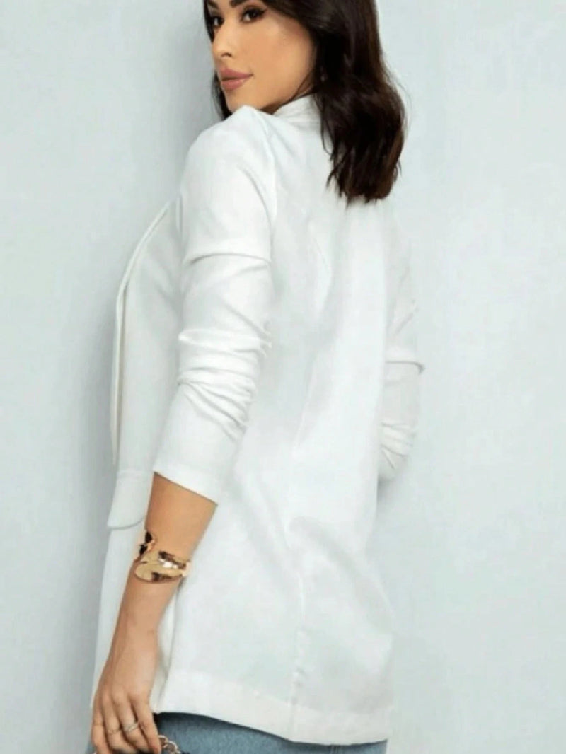 BLAZER FEMININO ALFAIATARIA CASAQUINHO SOCIAL MODA FEMININA manga longa PLUS SIZE