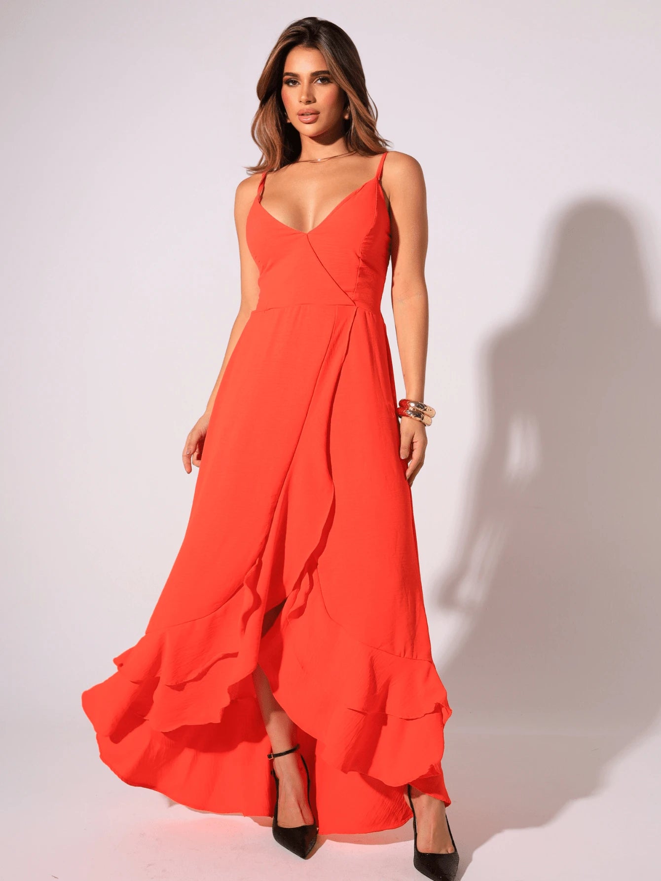 Vendedor IndicadoVestido de babados olivia