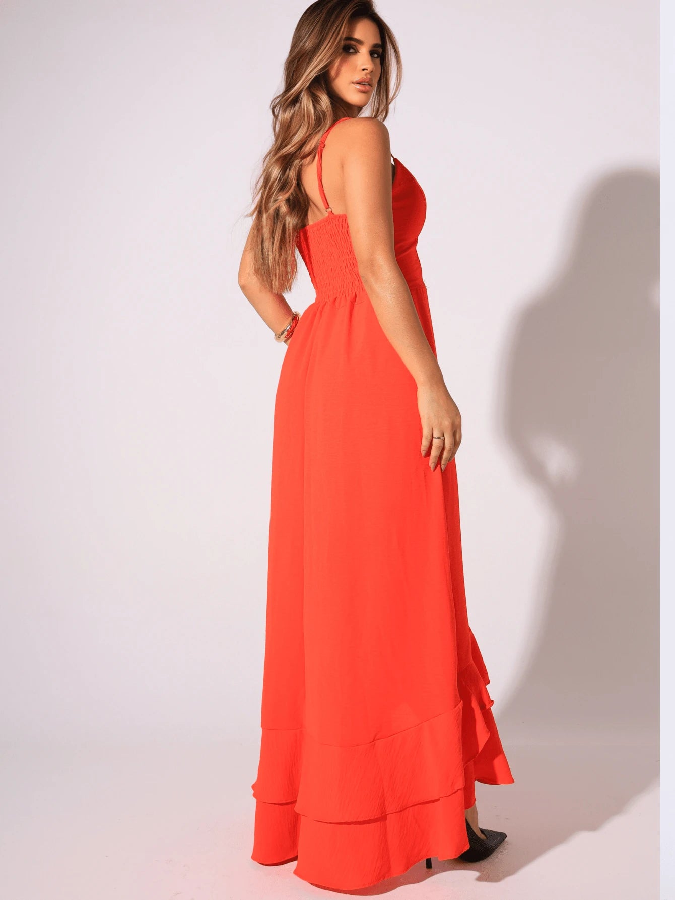 Vendedor IndicadoVestido de babados olivia