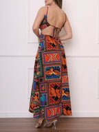 Vendedor Indicado
Vestido Longo Alça Com Bojos Vazado Novo Verâo Moda