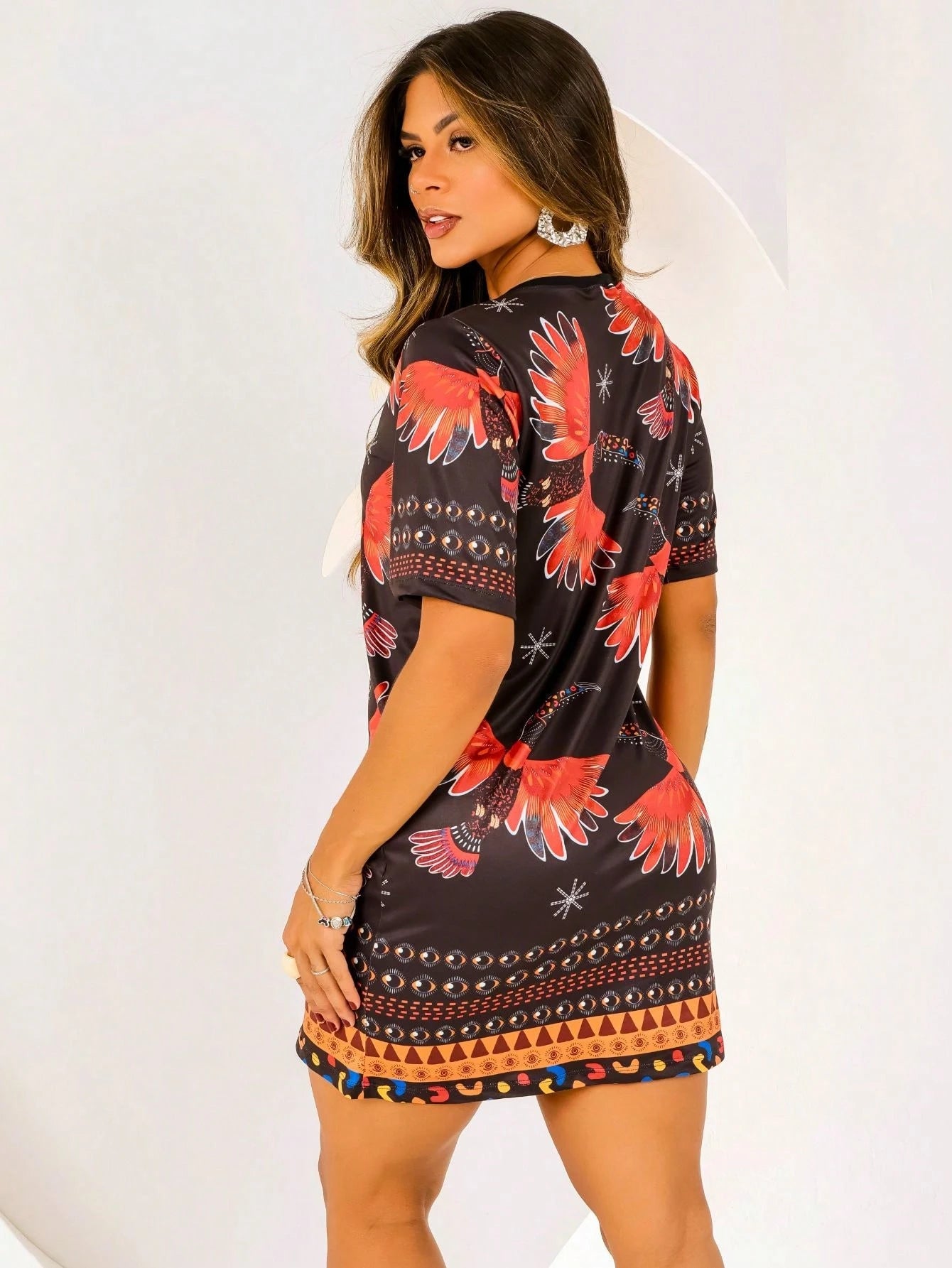 Vendedor Indicado
Vestido feminino vestido camisetão vestidos blusão feminino tshirt plus size vestido feminino t-shirt