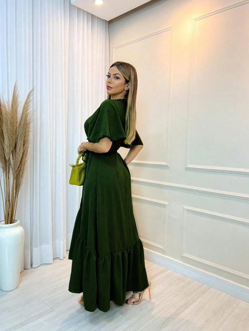 Vendedor Indicado
Vestido Feminino Transpassado liso