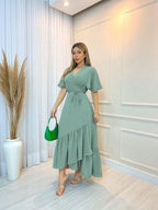 Vendedor Indicado
Vestido Feminino Transpassado liso