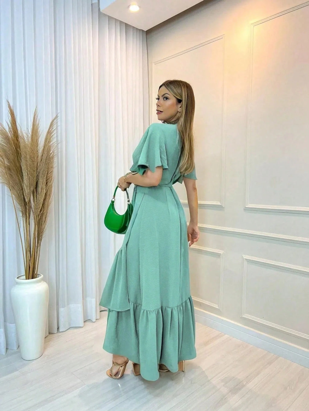 Vendedor Indicado
Vestido Feminino Transpassado liso