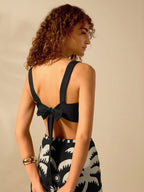 CAJUNI 2 peças Conjunto Casual Boêmio Tropical de 