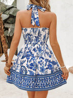 Vivid Eden Vestido Casual com Alça para Mulheres para Férias de Verão