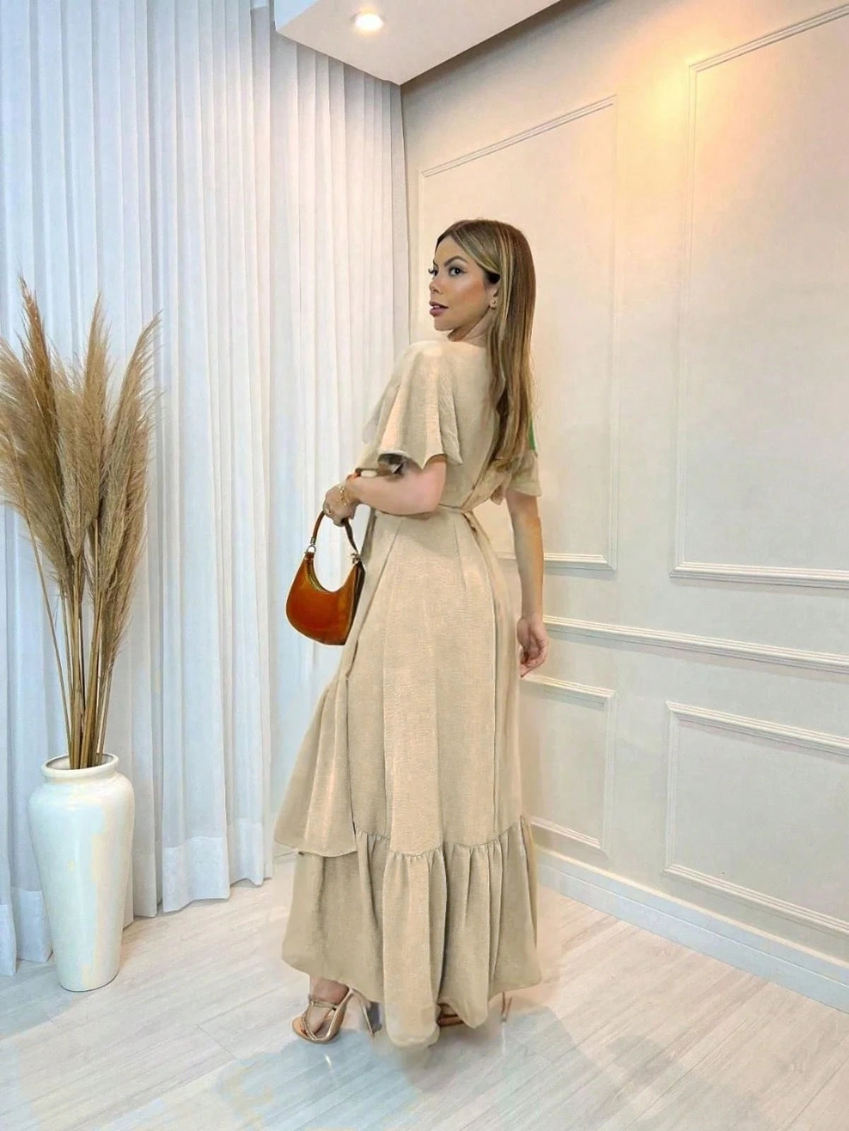 Vendedor Indicado
Vestido Feminino Transpassado liso