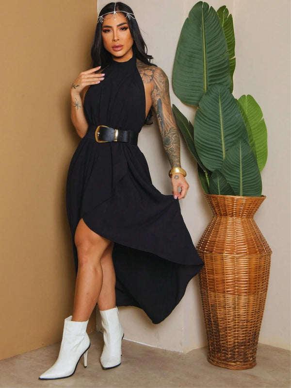 Vendedor Indicado
Vestido Laranja Verão Soltinho Curto Na Frente Longo Atras Gola Colarinho Elegante Moda Feminina