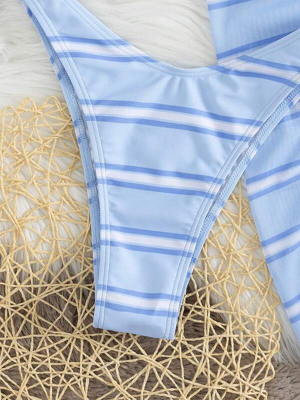 Conjunto Biquíni Capri Blue 3 Peças