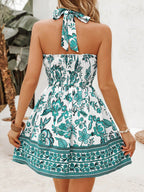 Vivid Eden Vestido Casual com Alça para Mulheres para Férias de Verão