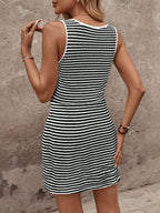 SHEIN LUNE Vestido casual simples de estilo de rua cor de damasco 2 em 1 para mulheres, outono