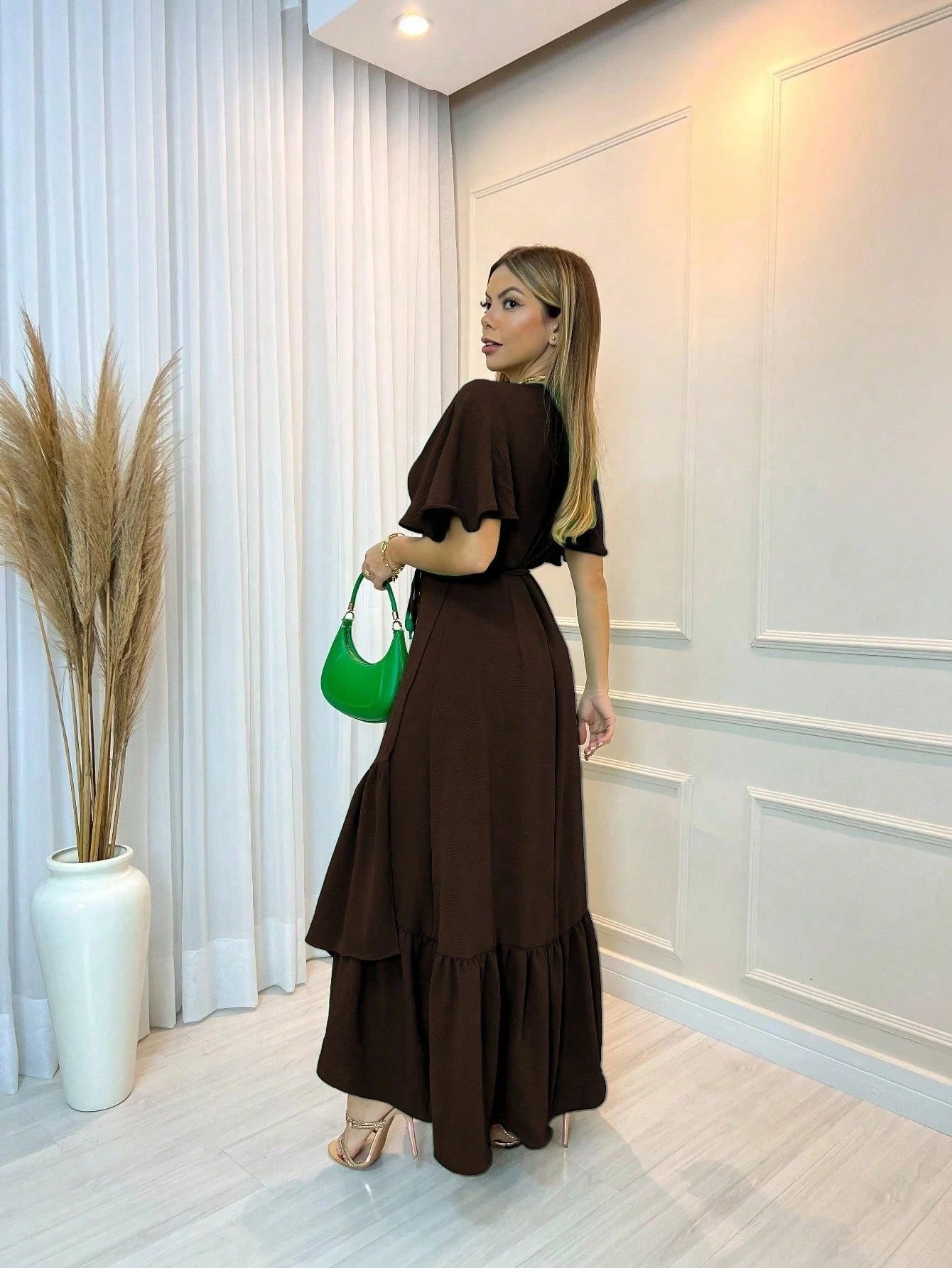 Vendedor Indicado
Vestido Feminino Transpassado liso