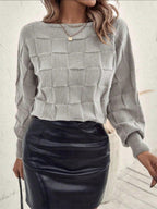 Vendedor IndicadoBlusa De Frio Suéter Tricot Manga Morcego Inverno