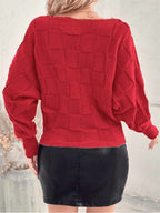 Vendedor IndicadoBlusa De Frio Suéter Tricot Manga Morcego Inverno