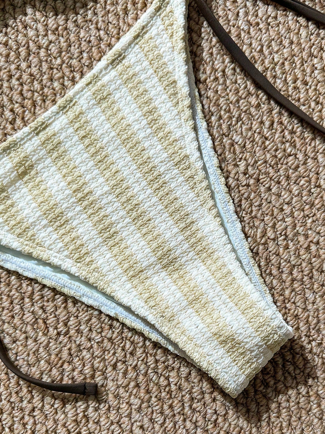Swim Vcay 3 peças/Conjunto Capa de Crochê de Estilo Boêmio para Maiô Bikini, Saída de Praia