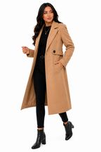 Sobretudo Feminino Midi Essential Comfort