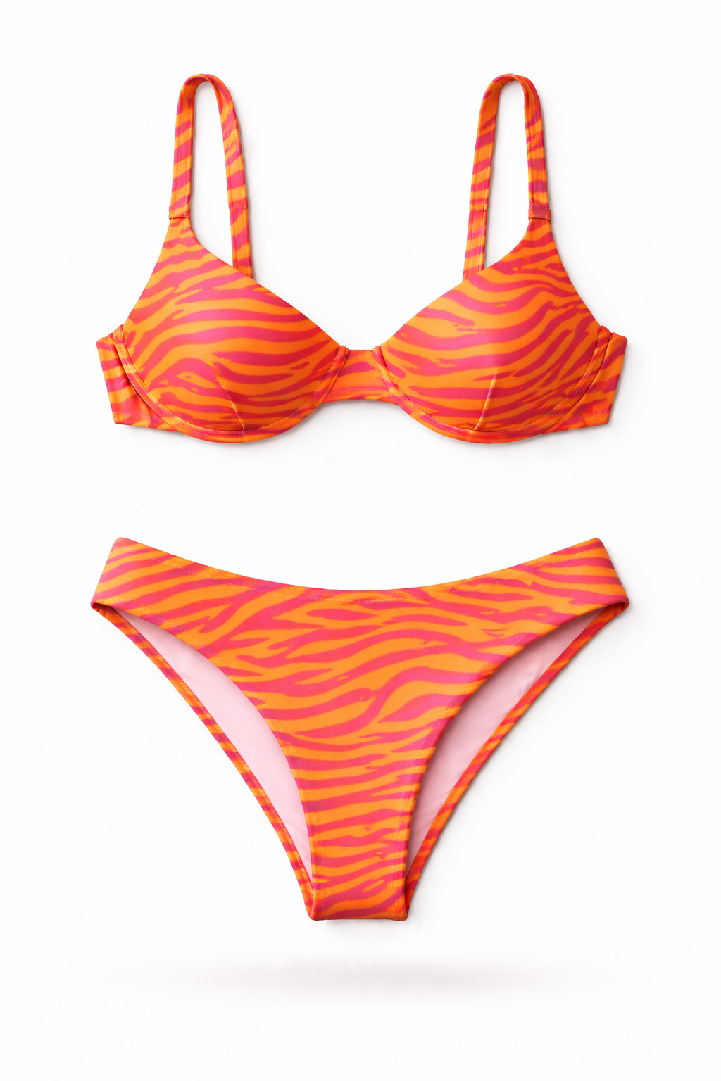 Biquíni Luna – Estampa Floral Vibrante com Modelagem Moderna