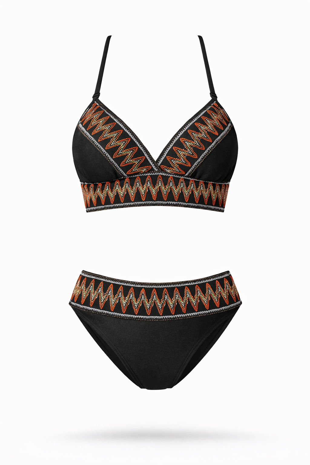 Biquíni Isla – Estilo Boho com Detalhes Bordados