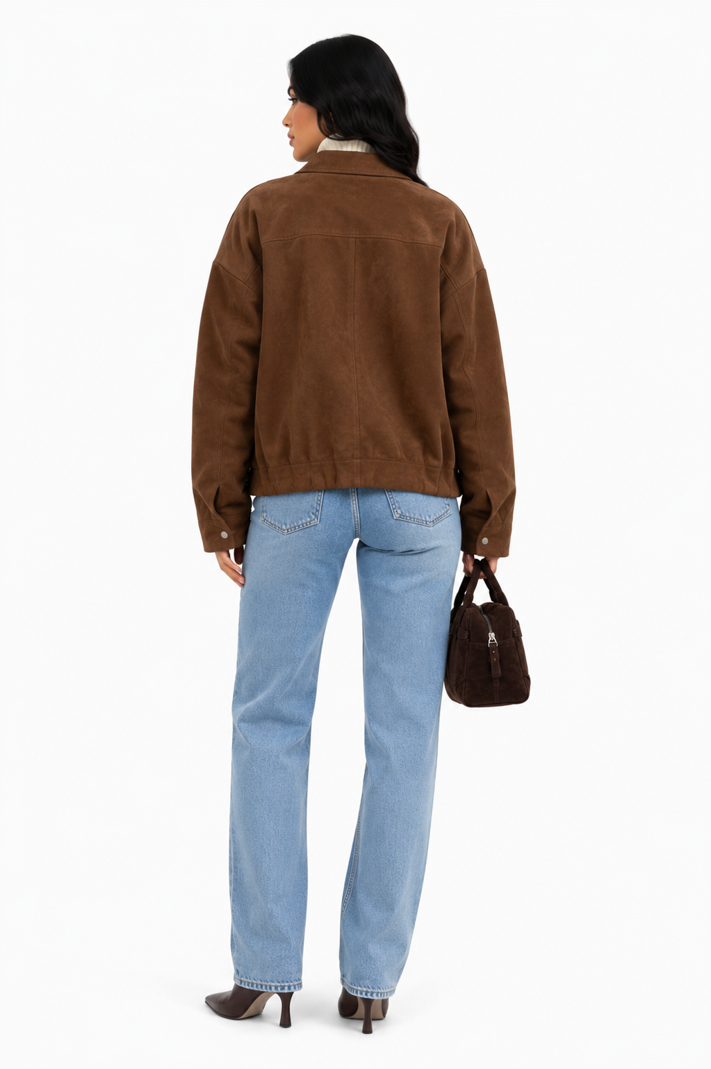 Jaqueta Premium Marrom Café Oversized