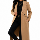 Sobretudo Premium Bege Alongado Feminino