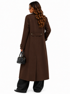 Sobretudo Premium Marrom Alongado Feminino