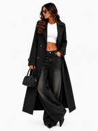 Sobretudo Premium Preto Alongado