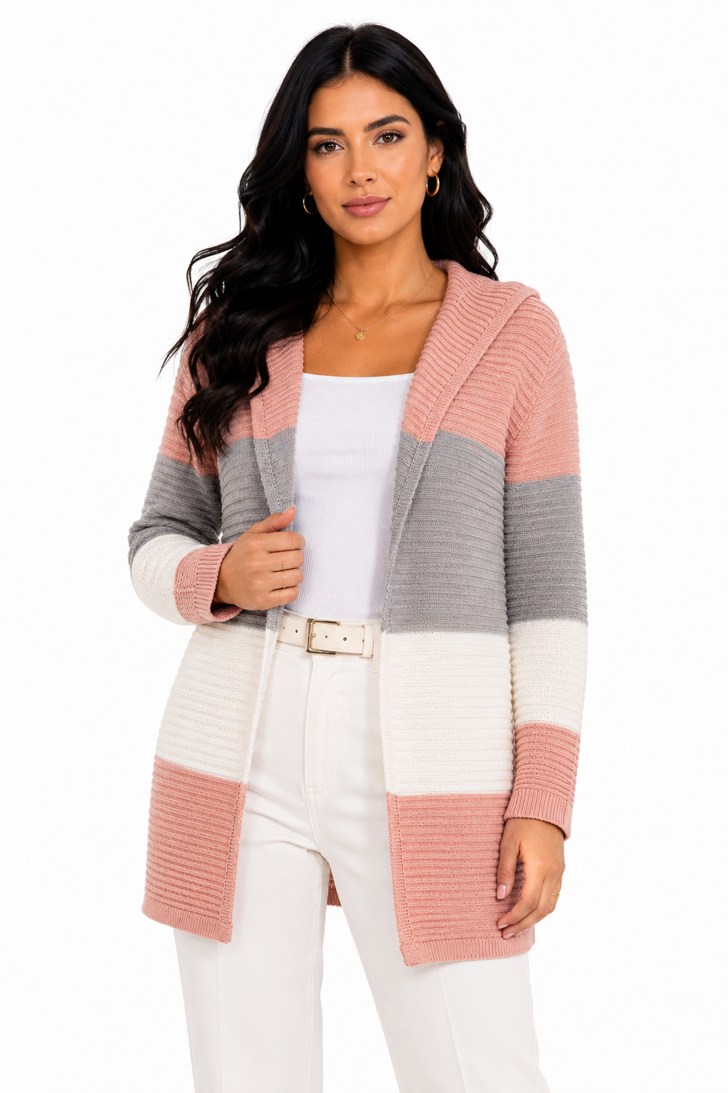 Cardigan Feminino Tricô Doce Harmonia