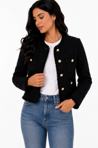 Jaqueta Feminina Noir Elegance