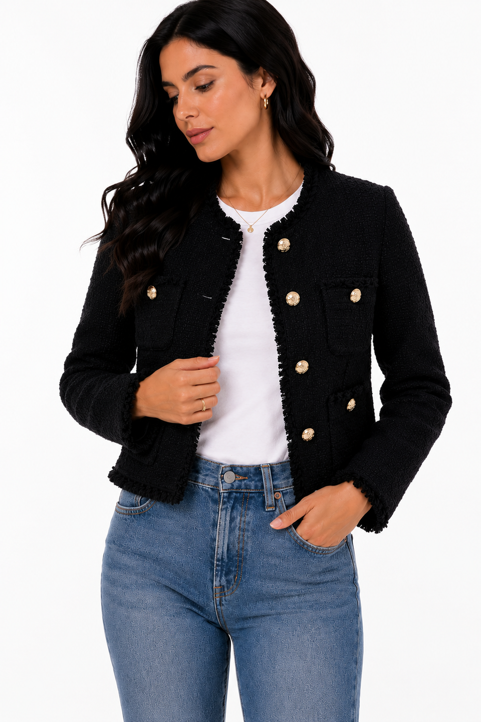 Jaqueta Feminina Noir Elegance
