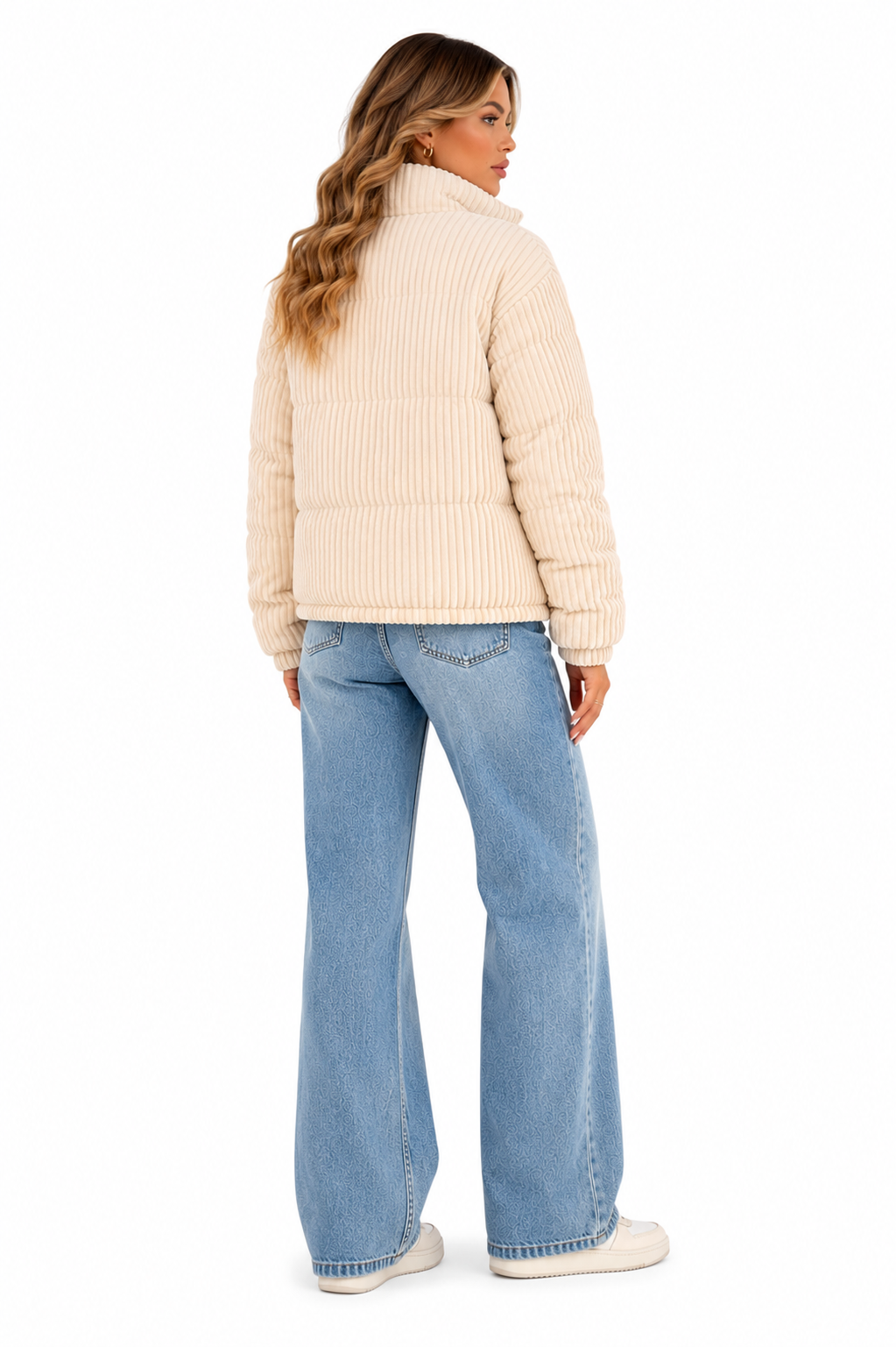 Jaqueta Puffer Feminina Neve Urbana
