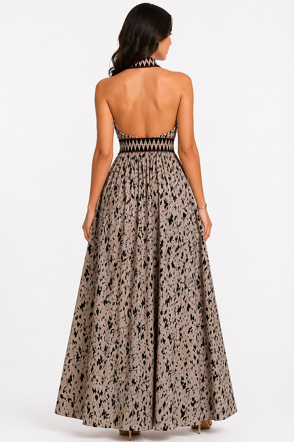 Vestido Longo Elegante Mavi com Fenda