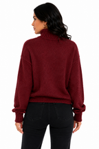Suéter Feminino Gola Alta Ruby Touch