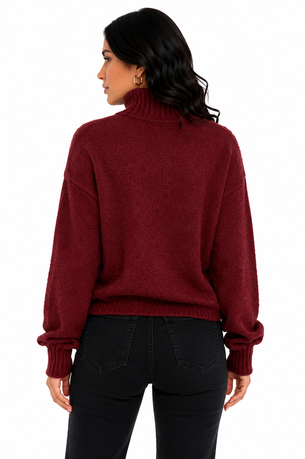 Suéter Feminino Gola Alta Ruby Touch