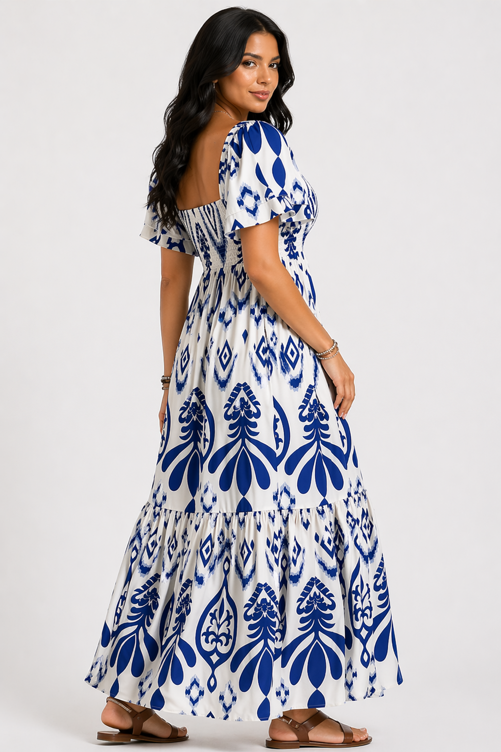 Vestido Plus Size Feminino Elegância Real